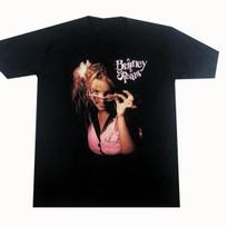 Vintažiniai Britney Spears gyvo turo marškinėliai CA238 M black