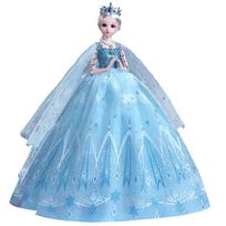 60CM Mirksinti Elsa Princesės Lėlė white