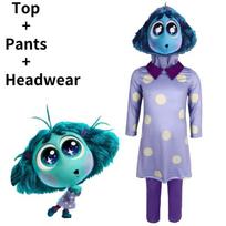 Unisex „Inside Out 2“ Cosplay Kostiumas, Lengvas ir Lankstus Role žaidimui Envy,160 gray