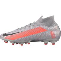 Nike Mercurial Superfly 7 AG Artificial Ground Slip Resistant Abrasion Resistant Soccer Shoes Unisex Gray Orange AT7892-906 42