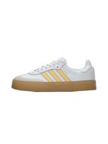 ADIDAS ORIGINALS Sportbačiai be auliuko 'SAMBAE' geltona / šviesiai pilka / balta