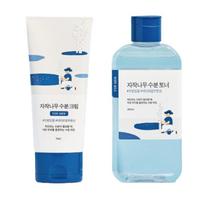 Round Lab For Men Birch Moisture Toner 200ml + Cream 75ml Set white