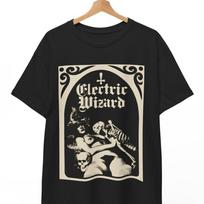 Electric Wizard T-shirt, Doom Metal Stoner rock Black,Doom metal, Unisex Shirt Unisex T-Shirt XXXL beige