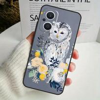 Cute Owl Cartoon Phone Case For OPPO Reno 14F 12F 12 11 13 F 10 Pro 8T 7 8 Lite OPPO Find X9 X8 X6 X5 Pro Cover OPPO Reno8 T 4G gray