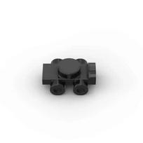 MOC 10PCS Footgear 11253 Roller Skate Building Blocks Kit Figures Shoes Bricks Assemble DIY Idea Toy Children Birthday Kid Gift black