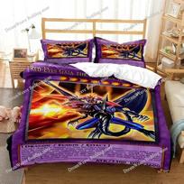 New Yu-Gi-Oh Game Card Bedding Set Single Twin Full Queen King Size Bed Set Kid Bedroom Duvet Cover Sets 3D Print Game Anime 140*200cm/55x79in Single/Twin 3pcs beige