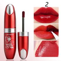 LANZHIYUE Peel-off Waterproof Matte Lip Tint: Long-lasting, No-Transfer. 10g red