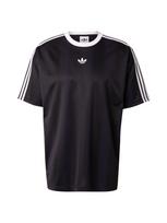 ADIDAS ORIGINALS Marškinėliai 'Adicolor' juoda / balta