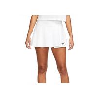 Nike Vientisos spalvos greitai džiūstantis teniso sijonas Moterų sijonai Baltas DH9553-100 M white