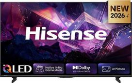 Hisense 50E7S PRO 127 cm (50") 4K Ultra HD Smart TV „Wi-Fi“ Juoda 350 cd/m²