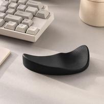 Ergonomic Silicone Pad with Wrist Rest Support Cushion for Computer Use One Size gray