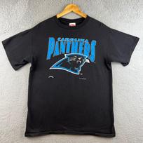 T-ShirtVintage 1993 Carolina Panthers Nutmeg Mills T Shirt Mens Large Black NFL Single XL gray