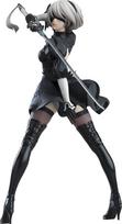 POP UP PARADE NieR Automata 2B 2 tipo plastiko dažyta baigta figūra Ver1.1a [Yorha Nr.. B] Ne masto black