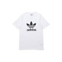 Adidas Originals Trefoil Running Sports Crew Neck Short Sleeve T-Shirt Men Tops White GN3463 XL black