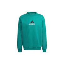 Adidas Originals Eqt Logotipas Siuvinėtas Sportinis Džemperis Su Apvalia Kaklo Iškirpte Vyriški Viršutiniai Drabužiai Žalias HG8093 M blue