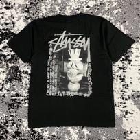 BRAND NEW STUSSY TIKI TEE IN BLACK - XLARGE Unisex T-Shirt XXXL gray