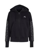 ADIDAS SPORTSWEAR Sportinio tipo megztinis 'Seasonal Essentials' pilka / juoda / sidabrinė