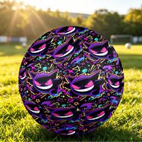Pokémon Dydis 5 Futbolo kamuolys, Patvarus Standartinis Futbolo kamuolys Treniruotėms, Varžyboms, Lauko Sportui Size 5 green