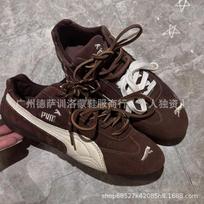 Grynos originalios PM Biao dydžio Speedcat OG žirgų limited raudonos vyriški ir moteriški lenktyniniai batai laisvalaikio batai sportiniai batai 37.5 black