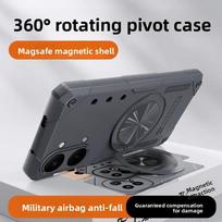 For Xiaomi POCO X8 Pro Max Case Hard shockproof With 360 Ring Stand magnetic Protective Back Cover Case For POCO X8Pro Max Shell Poco X8 Pro Max pilka spalva