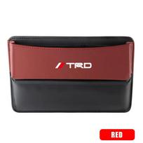 Odinė automobilio sėdynės tarpo organizatorius, plyšio laikymo dėžutės, krepšiai, automobilio prekės Toyota Prado Rav4 Yaris Hilux Prius Avensis Corolla Camry 2pcs