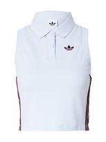 ADIDAS ORIGINALS Palaidinė be rankovių šviesiai mėlyna / burgundiško vyno spalva