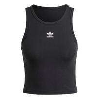 ADIDAS ORIGINALS Palaidinė be rankovių 'Essentials' juoda / balta