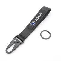 BMW automobilio raktų pakabukas Nailoninis pintas riešo dirželis Raudonas Juodas Mėlynas Dirželis M power e90 g26 e60 e46 f10 f30 e39 Automobilio Aksesuarai Dovana cyfp80 black