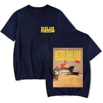 Nelly Furtado Tour 2025 Tshirt Women Unisex Casual Short Sleeve Printed Fashion Summer Tops Tee S beige