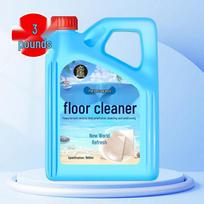 Tile & Wood Floor Cleaner - Mop-Specific Liquid for Strong Stain Removal blue