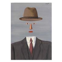 Žmogaus sūnus Autorius Rene Magritte Paveikslai ant sienos drobės Paveikslėliai gyvenamajam kambariui Meno spaudiniai ir plakatai dekoruoti 40X60cm No Frame gray