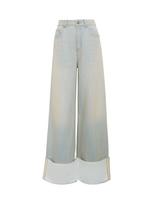 ADIDAS ORIGINALS Džinsai 'VINTAGE WIDE LEG' šviesiai mėlyna