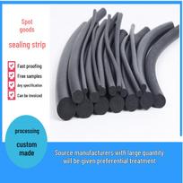 EPDM putplasčio sandarinimo juosta ir kieto kaučiuko O-žiedas Foam Diameter 3mm/5m Pack