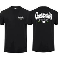 2026 Summer Best-Selling Gas Monkey Garage Retro Casual Short-Sleeved T shirt for Men's and Women's Breathable T shirt 4XL gray