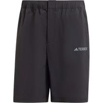 Adidas Terrex Multi Logo Letter Solid Color Loose Fit Five-Point Sports Shorts Men shorts Black JI5925 L black