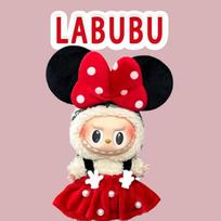 15-17CM Labubu lėlė Dygsnio drabužiai Mielas rinkinys Aksesuarai LabubuV1 V2 V3 Kabantys aksesuarai Gimtadienio Vaikų žaislas Dovana NO Doll  No Shoes