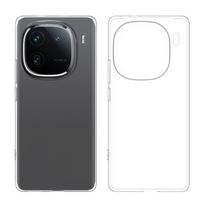 Applicable to VIVO IQOO Z10Lite ultra-thin transparent mobile phone case IQOO 15R high transparency 1.0MM high transparency soft case IQOO Z10 5G black