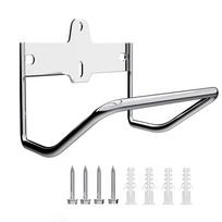 Ladder Hanger for Wall, Ladder Storage Strollers and Folding Chair, Lader Holder one size gray