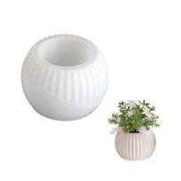 Multipurpose Shape Vase Mould Portable Accessory for Epoxy Resin Creative Art Castes Tools for Florals Arrangements white
