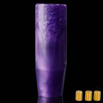 Universal 12CM JDM Marble Style Gear Stick Shift Knob Manual Shifter Lever Head violetinė