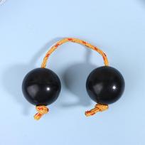 2Pcs Kashaka Rhythmic Balls Portable Rhythmic Fingertip Shaker Single Hand Percussion Instruments For Kid Adults Beginners juoda