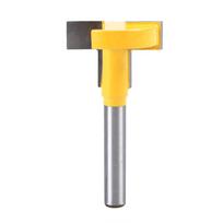1pcs Cemented Carbide T slot Woodworking Milling Router Bit Woodworking Cutter(Blue 35mm)