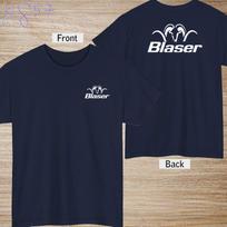 Unisex shirt Cotton Oversize Large Size New Blaser Firearms Hunting Logo T-Shirt Black Navy Grey White Red T-Shirt S-5XL XXL white
