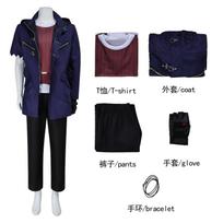 Devil May Cry 5 Nero Cosplay Coat, Nero Long Trench Anime Game Role Play Outfit M black