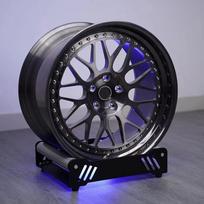Wheels Rims Stand Tire and Wheel Universal Car Detailing Reck for Applying Tyre black