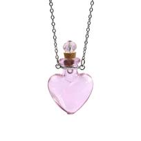 Openable Pendant Necklace Glaze Vial Mini Bottle Necklace  Anniversary Gifts 8 white