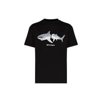 PALM ANGELS Shark T Shirt PMAA001S22JER0111001 XL gray