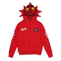 Men Long Sleeve Flame Pattern Hoodie Casual Pullover Hip Hop Street Hooded Sweatshirt XXXL black