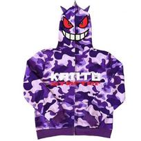 Men Long Sleeve Flame Pattern Hoodie Casual Pullover Hip Hop Street Hooded Sweatshirt XXXL blue