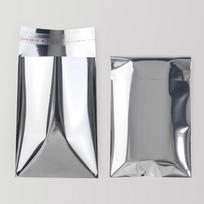 100pcs New Aluminum Foil Self-Sealing Packaging Bags Silver Self-adhesive Photocard Card Holder Idol Card Sleeves Documents 6.5x6.5 cm gray